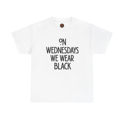 On Wednesdays We Wear Black T‑Shirt