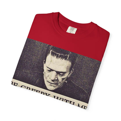 Be Creepy With Me Tee – Gothic Horror Streetwear