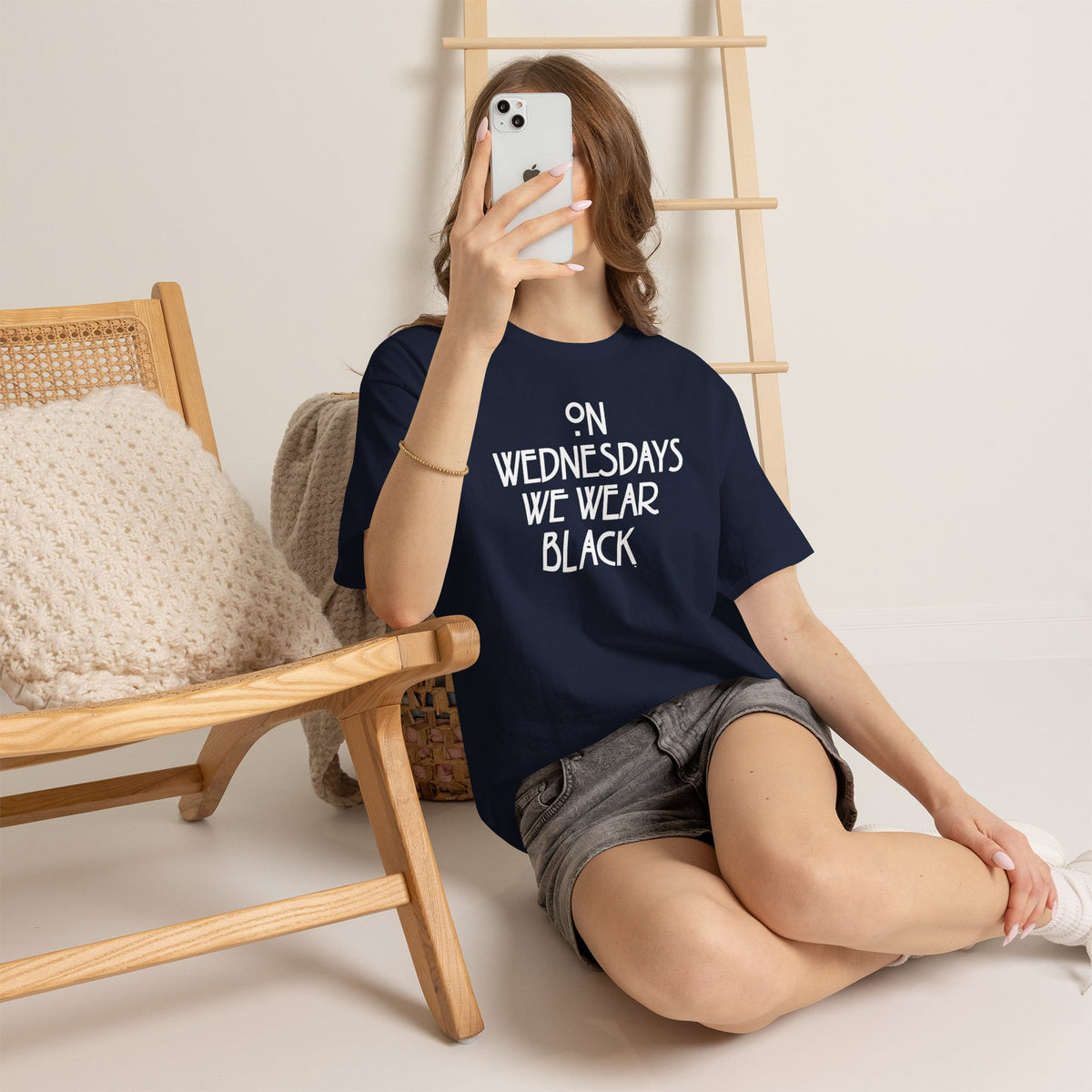 On Wednesdays We Wear Black T‑Shirt