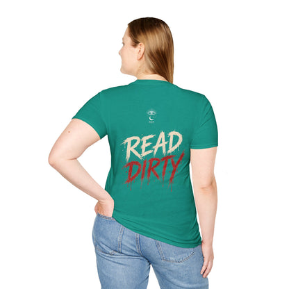 Book Smug  Lettering Tee  – Dark Romance Reader Aesthetic