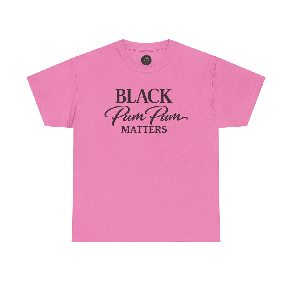 House of H/N Tee BLACK PUM PUM MATTERS