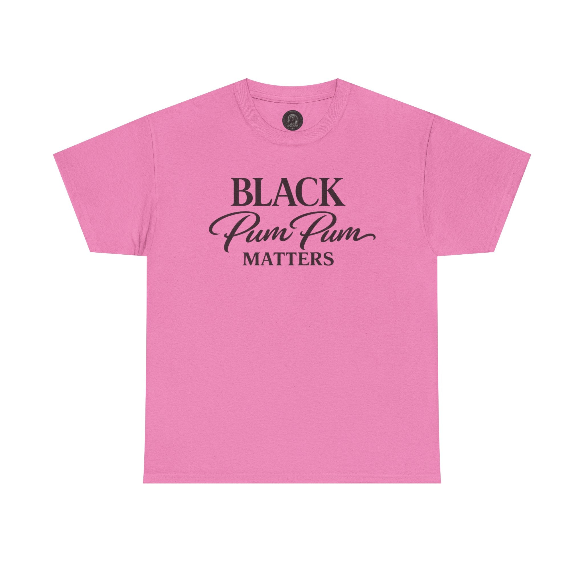 House of H/N Tee BLACK PUM PUM MATTERS