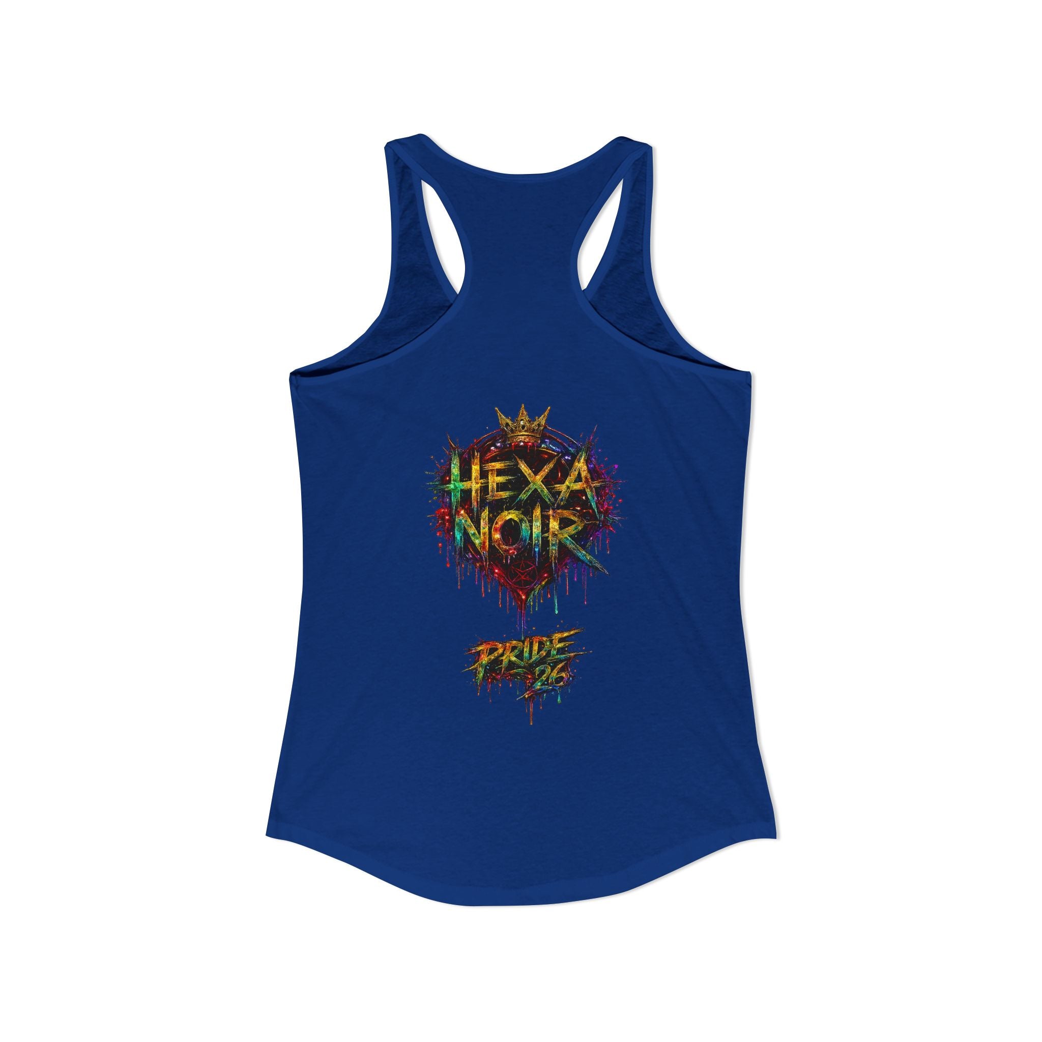 Kiss More Studs Racerback Tank  | Hexa Noir Pride '26