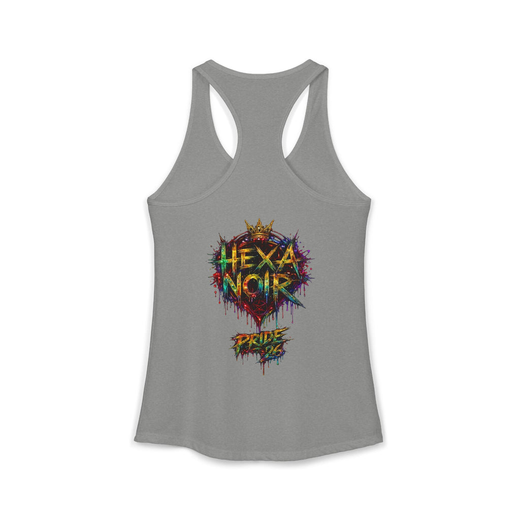 Kiss More Doms Pride Razorback Tank | Hexa Noir Pride '26