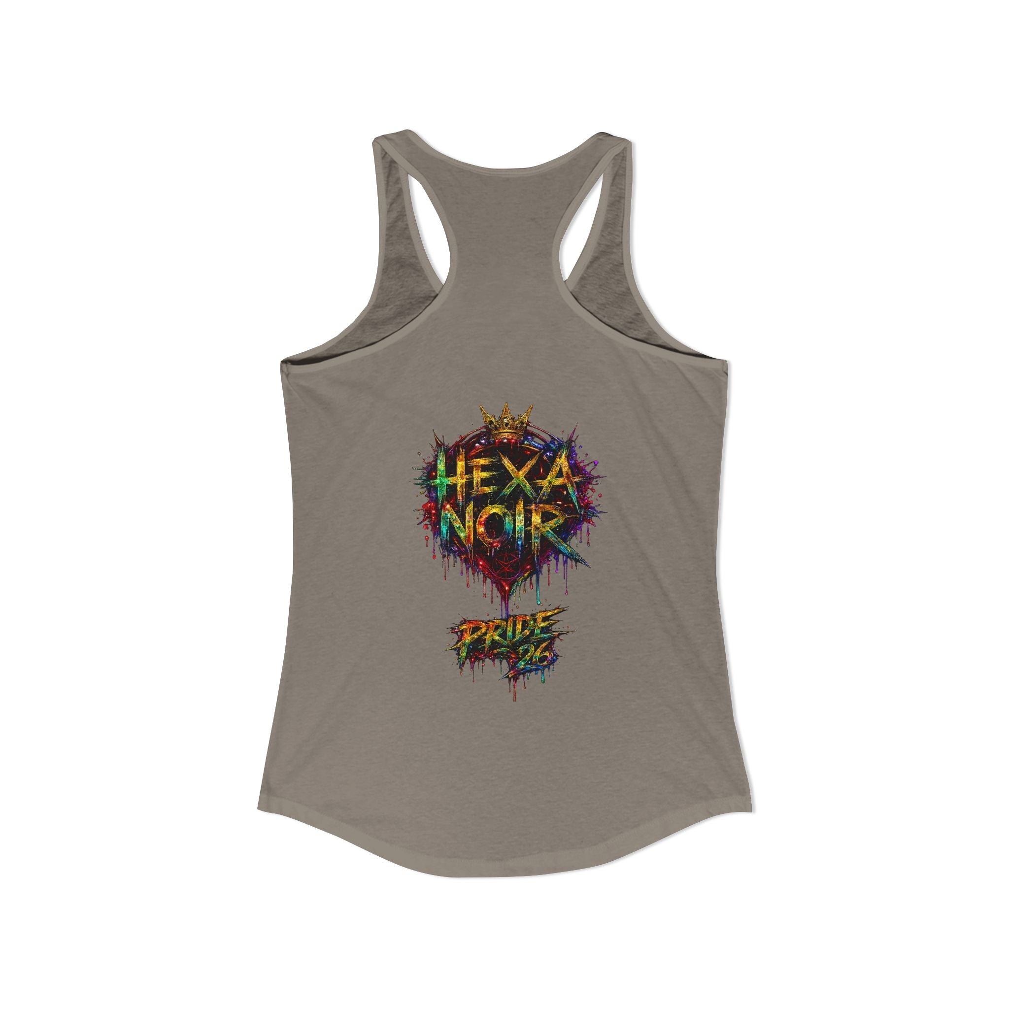 Kiss More Girls Pride Racerback Tank | Hexa Noir Pride '26 Collection