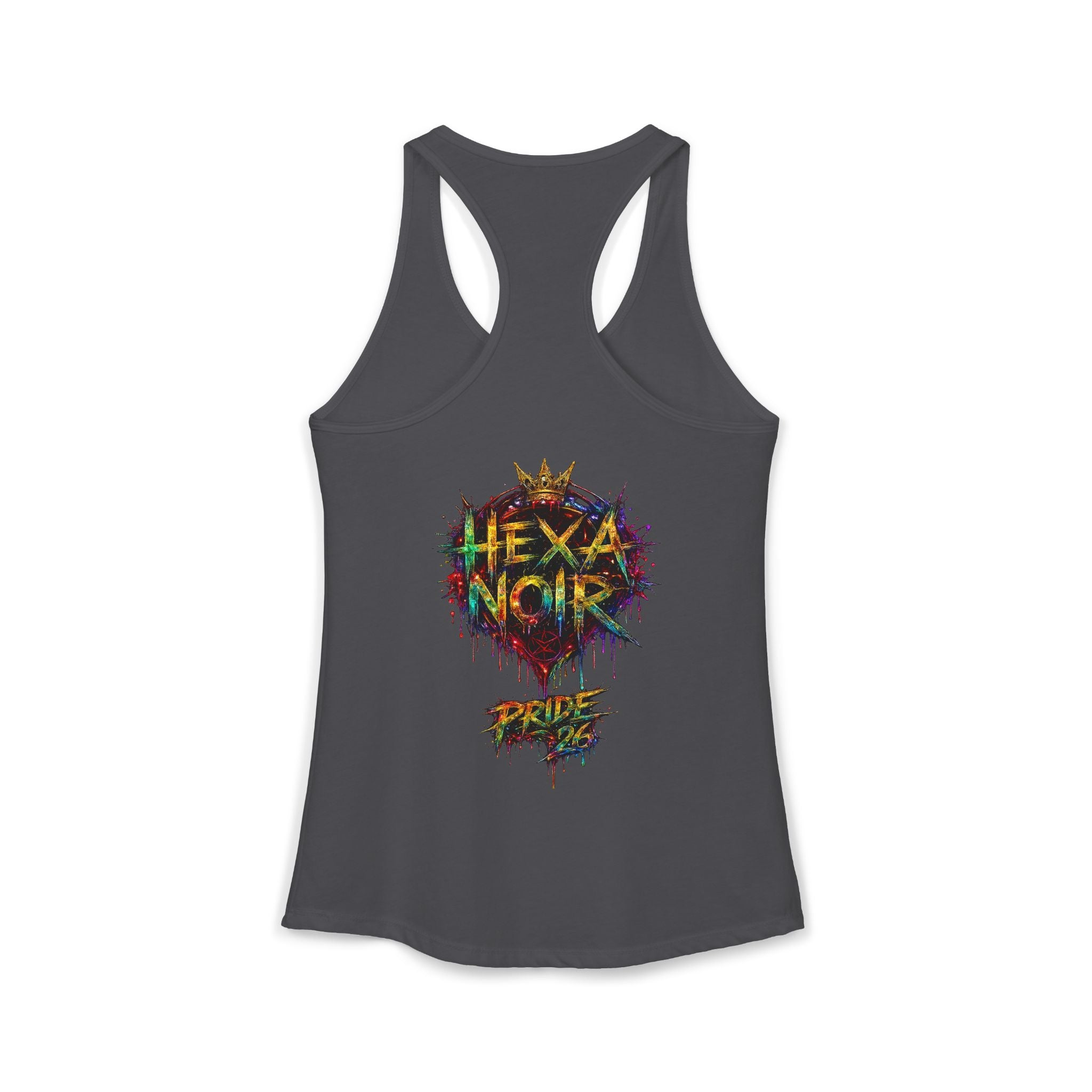 Kiss More Doms Pride Razorback Tank | Hexa Noir Pride '26
