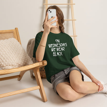 On Wednesdays We Wear Black T‑Shirt