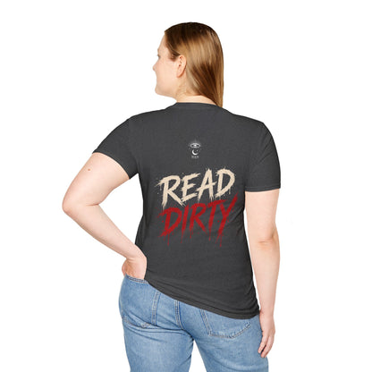 Book Smug  Lettering Tee  – Dark Romance Reader Aesthetic