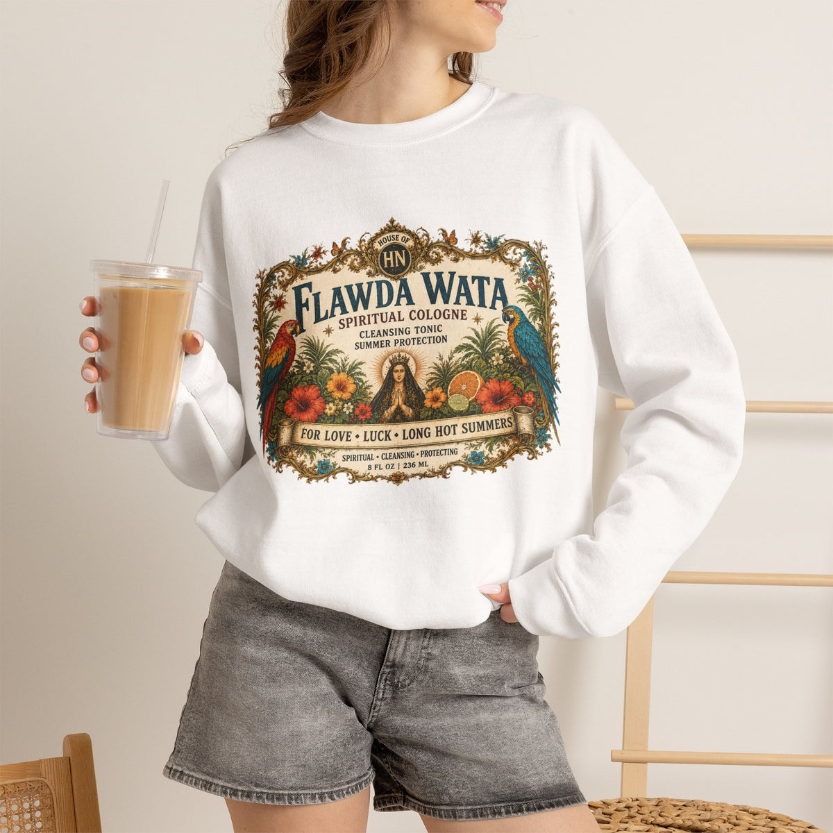 Hexa Noir Flawda Wata Summer Herbal Apothecary  Design