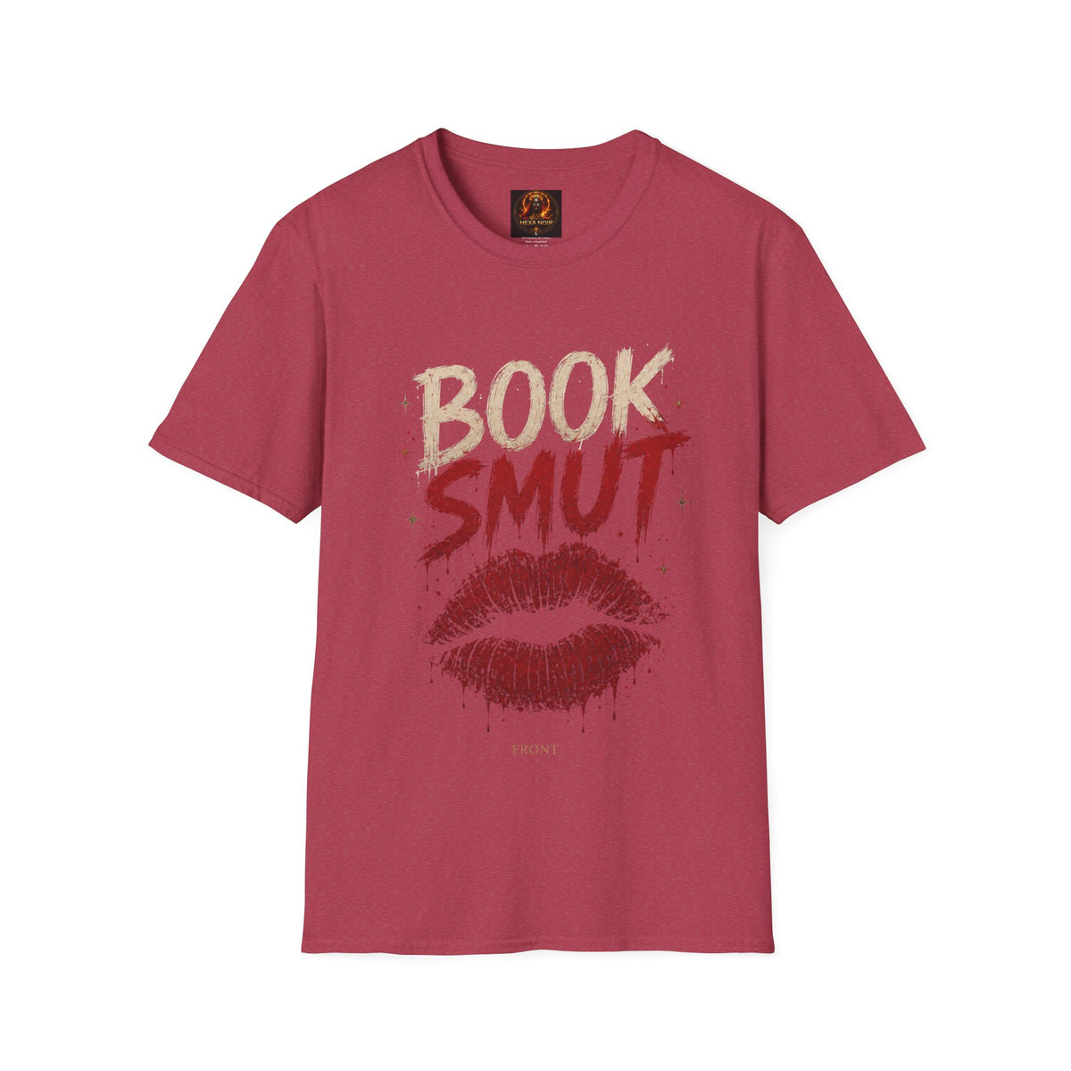 Book Smug  Lettering Tee  – Dark Romance Reader Aesthetic