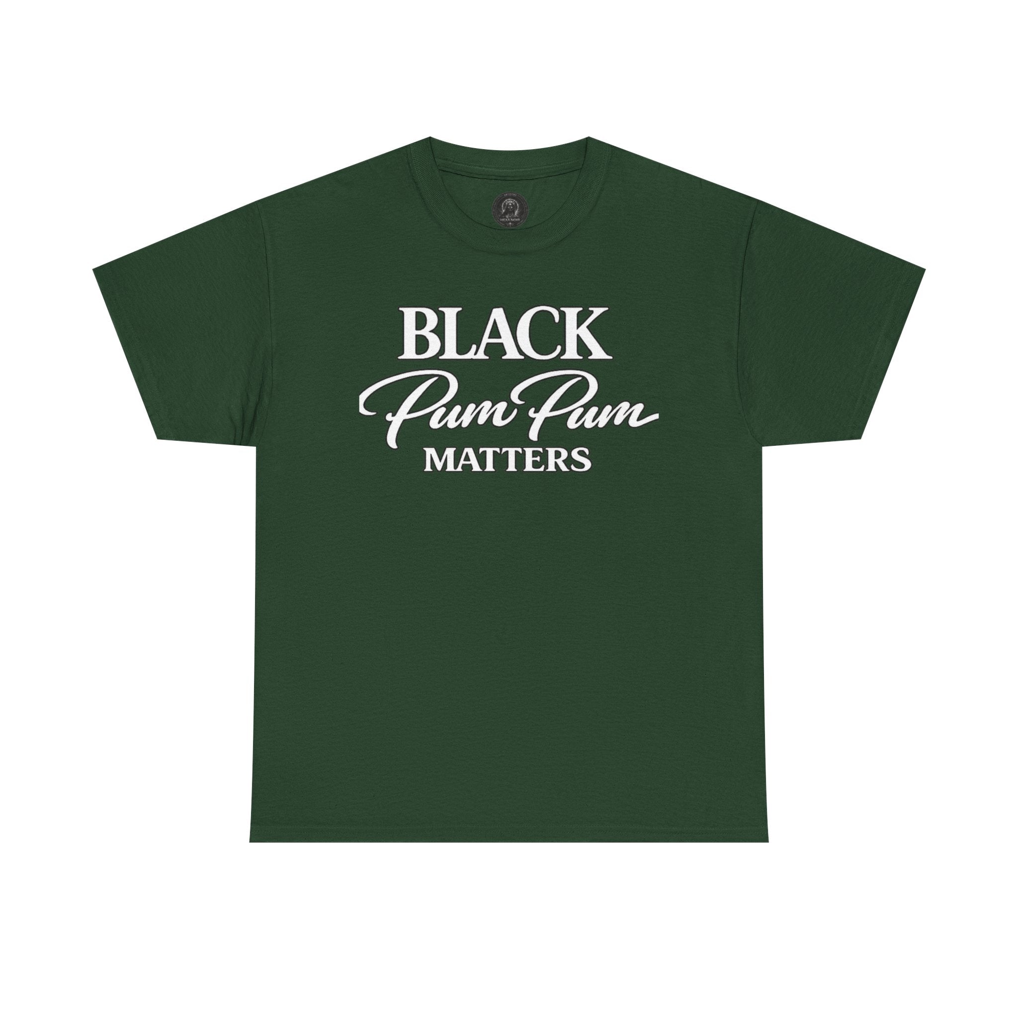 House of H/N Tee BLACK PUM PUM MATTERS