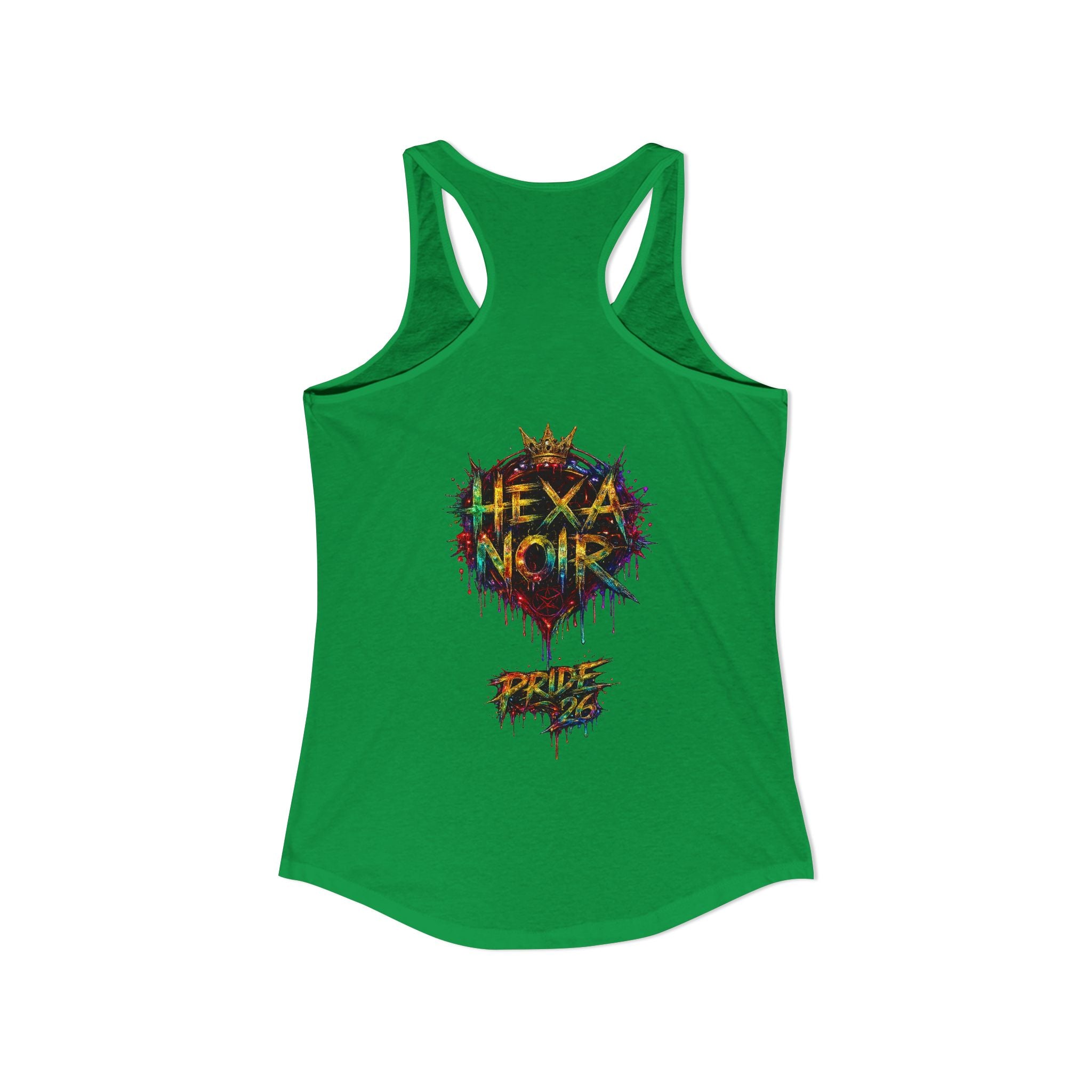 Kiss More Studs Racerback Tank  | Hexa Noir Pride '26