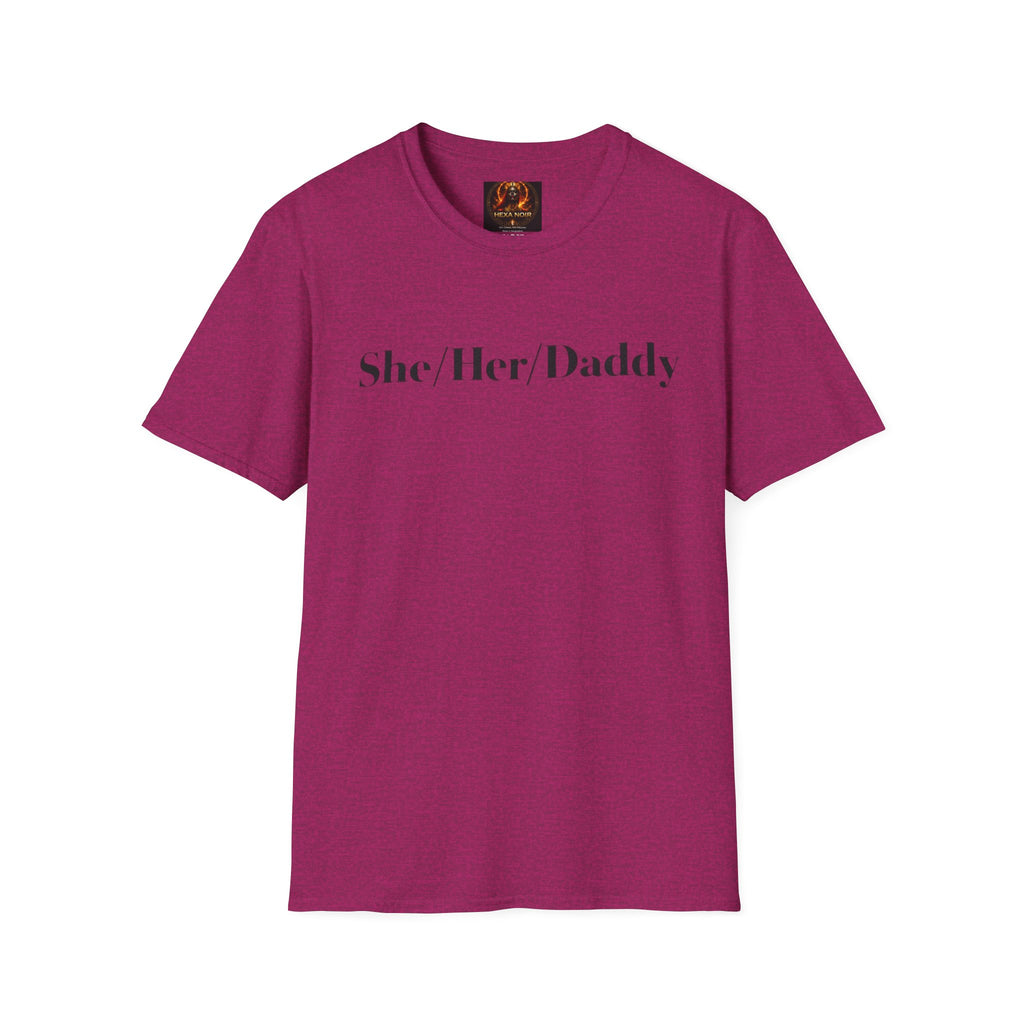 She/Her/Daddy Unisex Softstyle T-Shirt