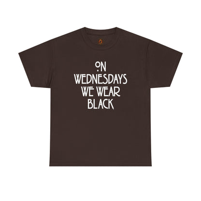 On Wednesdays We Wear Black T‑Shirt