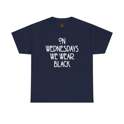On Wednesdays We Wear Black T‑Shirt