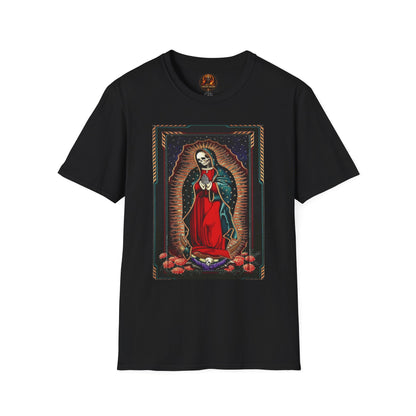 Día de los Muertos Skeleton Virgin T-Shirt, Softstyle Unisex Tee