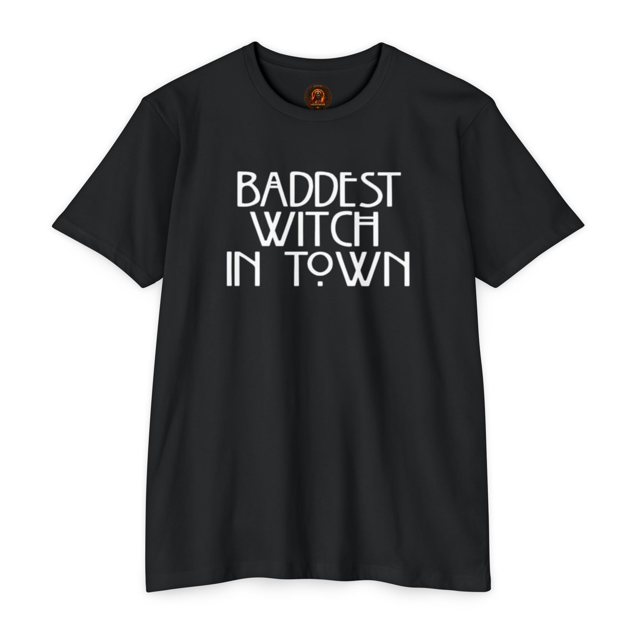 The Baddest Witch in Hexa Noir Unisex Graphic Tee