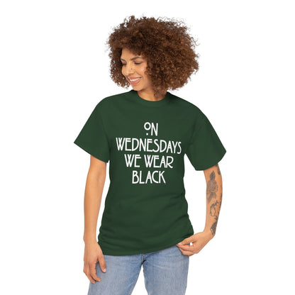 On Wednesdays We Wear Black T‑Shirt