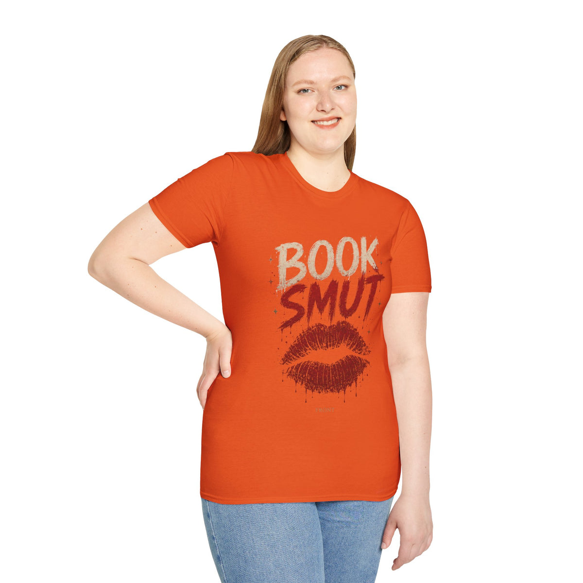 Book Smug  Lettering Tee  – Dark Romance Reader Aesthetic