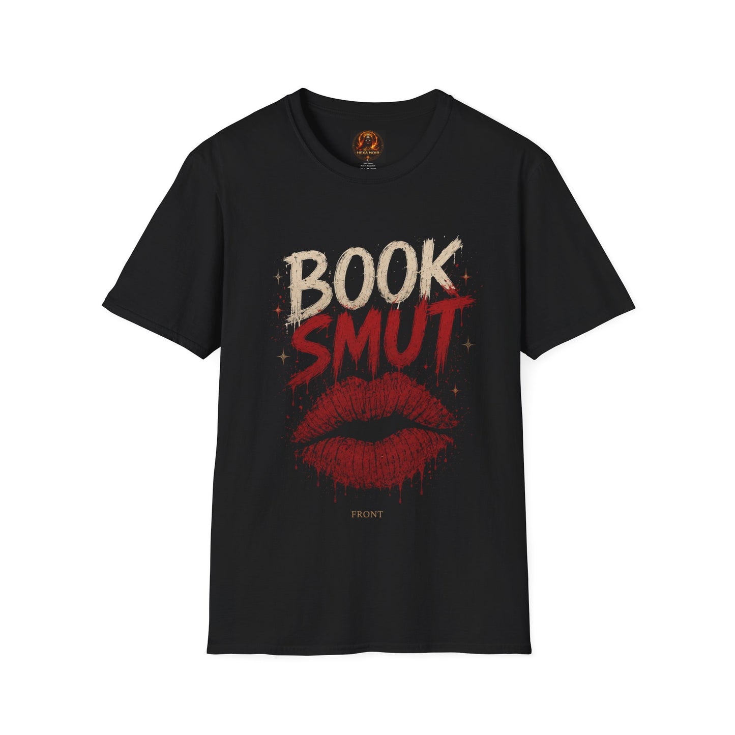 Book Smug  Lettering Tee  – Dark Romance Reader Aesthetic