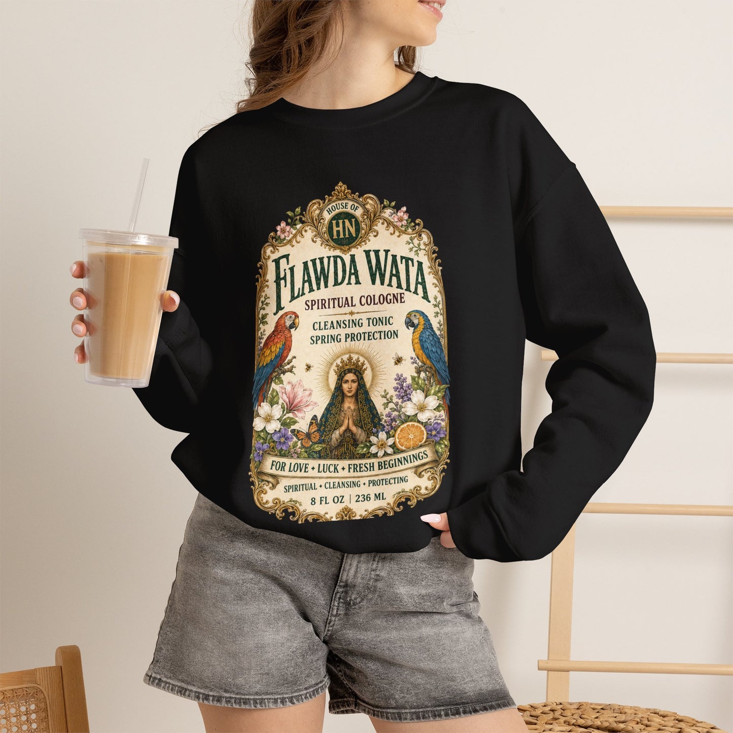 Hexa Noir Flawda Wata Spring Herbal Apothecary Design