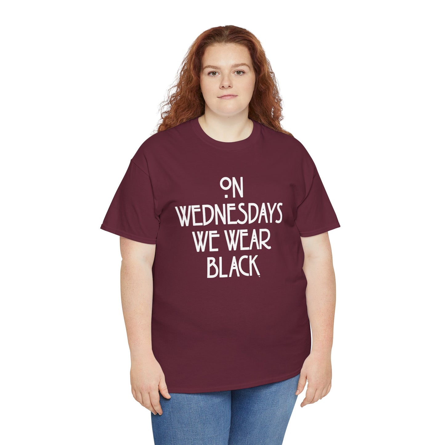 On Wednesdays We Wear Black T‑Shirt