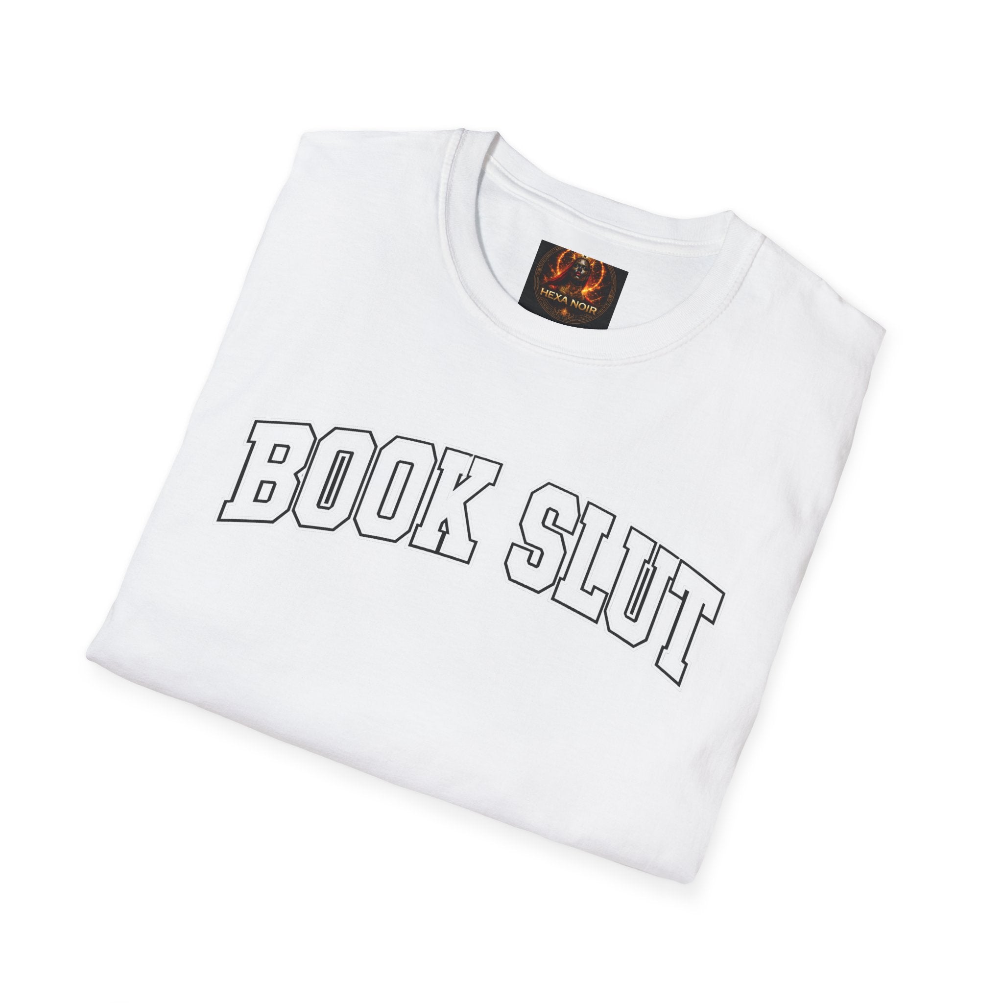 Book S-UT Hollow Lettering Tee
