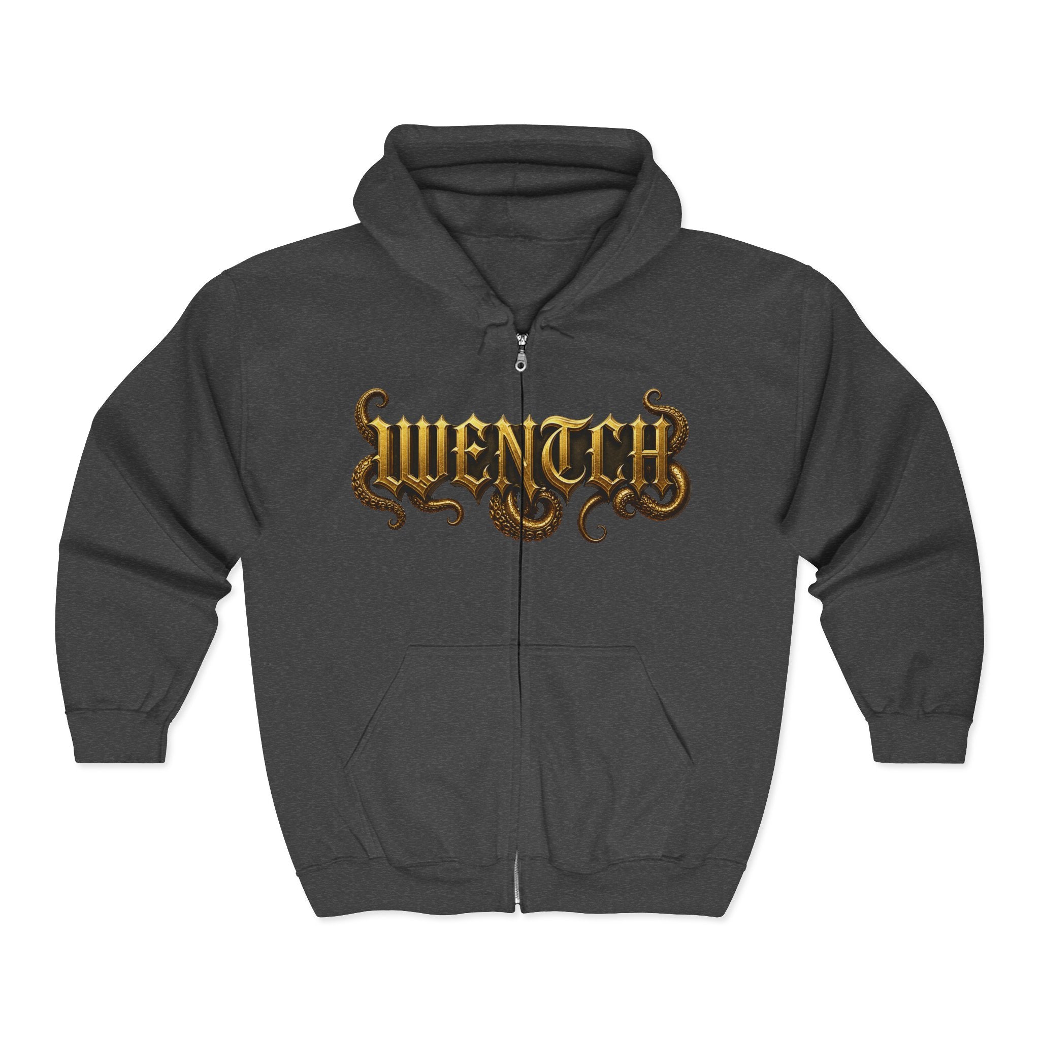 Wentch Gothic Gold Script with Hexa Noir Logo