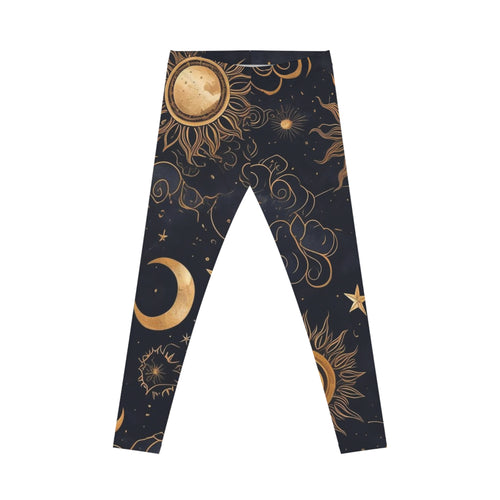 Celestial Print Women's Casual Leggings