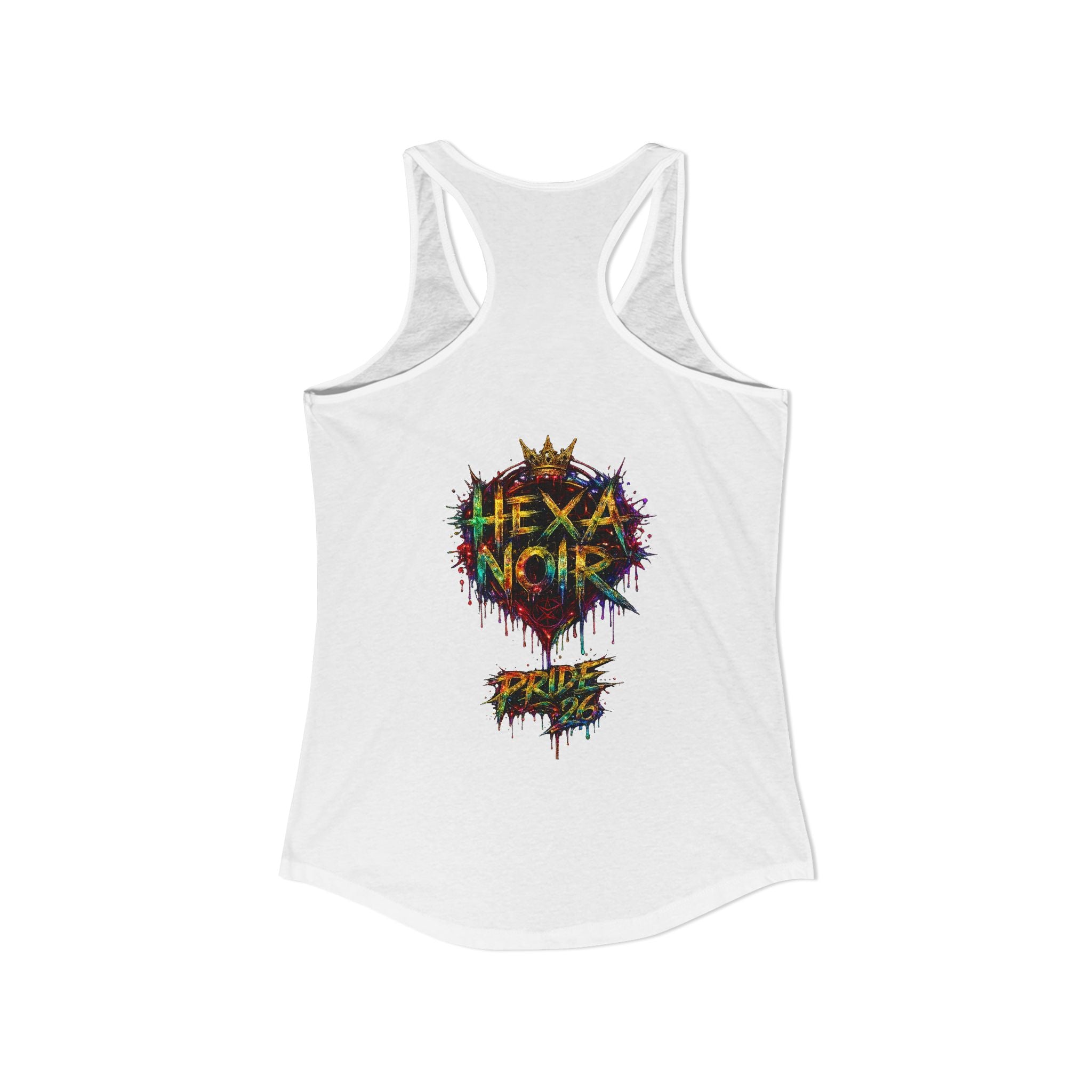 Kiss More Girls Pride Racerback Tank | Hexa Noir Pride '26 Collection