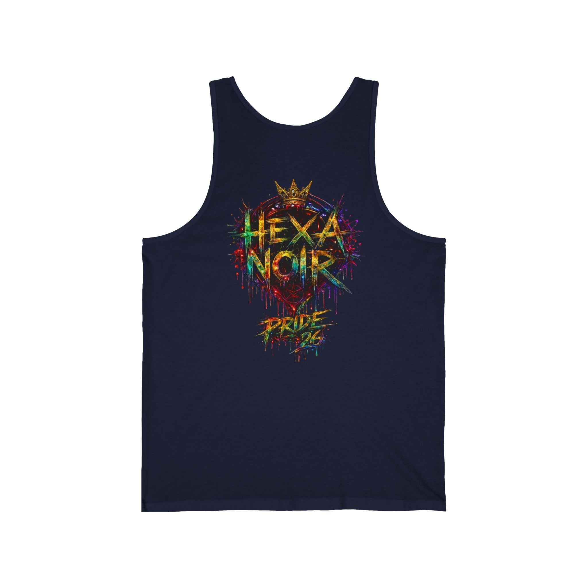Kiss More Trans Guys Rainbow Tank| Hexa Noir Pride '26