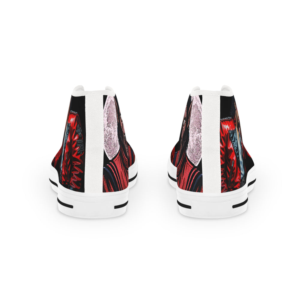 Thriller Inspired High Top Sneakers