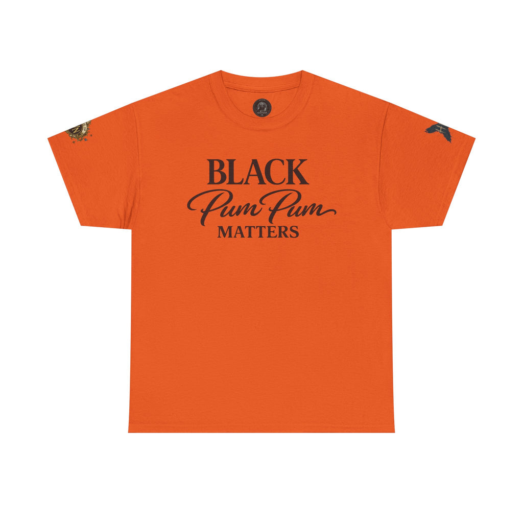 House of H/N Tee BLACK PUM PUM MATTERS