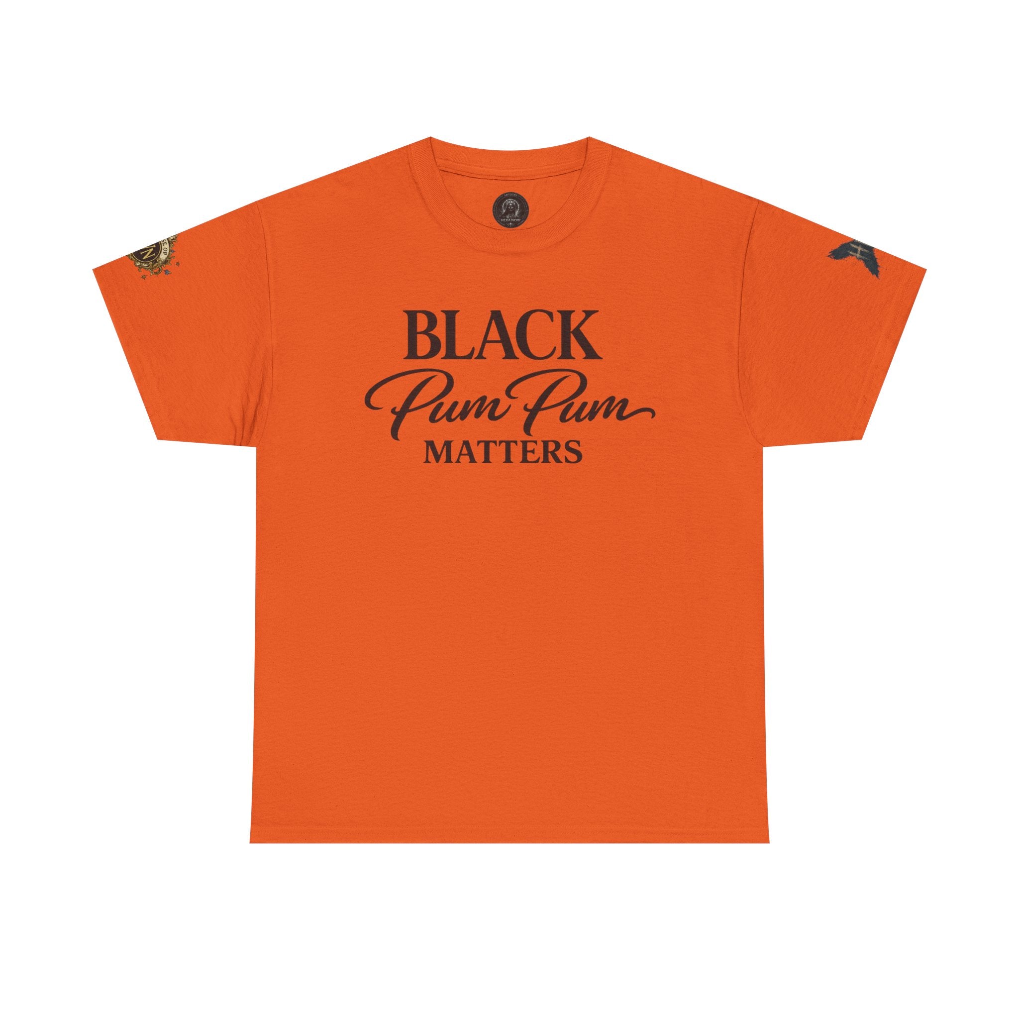 House of H/N Tee BLACK PUM PUM MATTERS