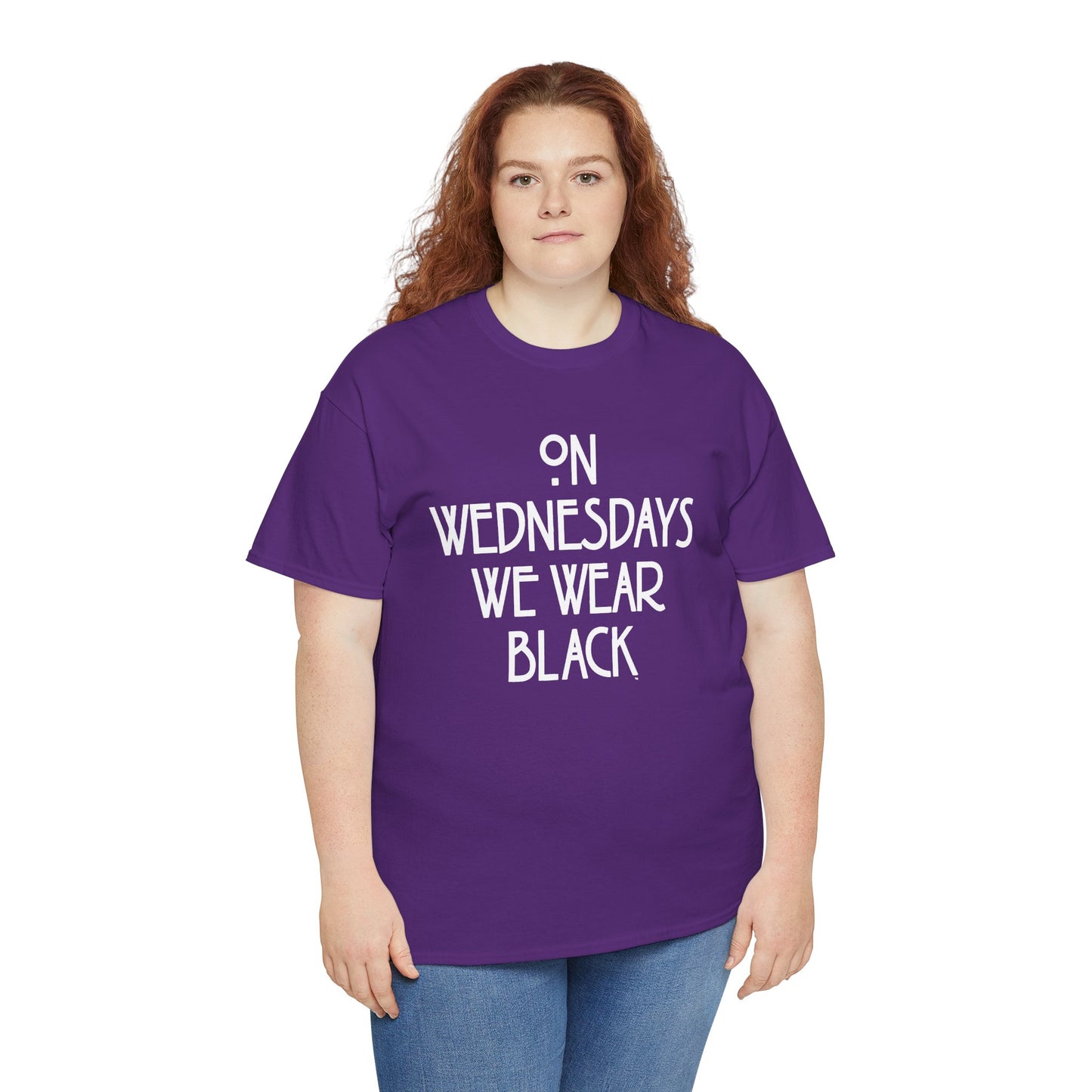 On Wednesdays We Wear Black T‑Shirt