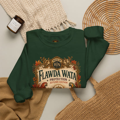 Hexa Noir Flawda Wata Fall Herbal Apothecary  Design