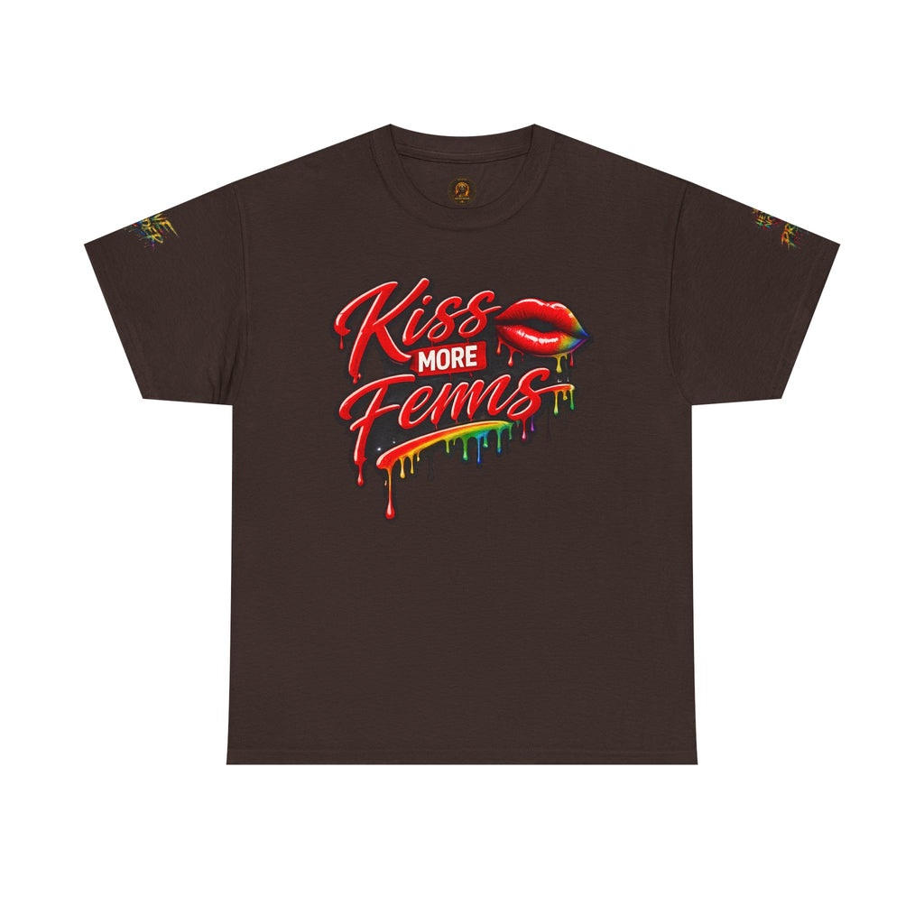 Kiss More Fems Pride Tee | Hexa Noir Pride '26 Collection