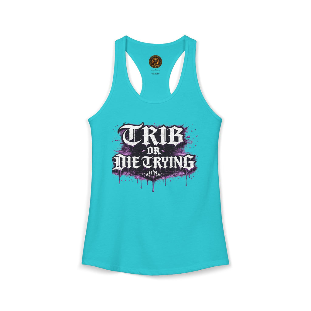 TRIB OR DIE TRYING | Queer Goth Pride Tank