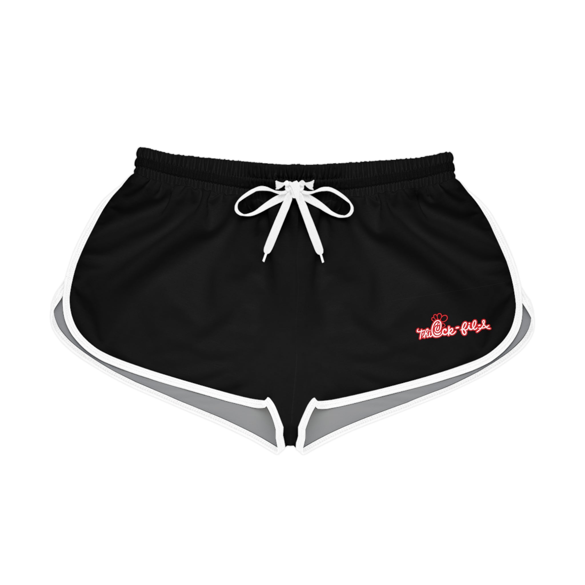 Thick-Fil-A Logo Shorts – Black & White