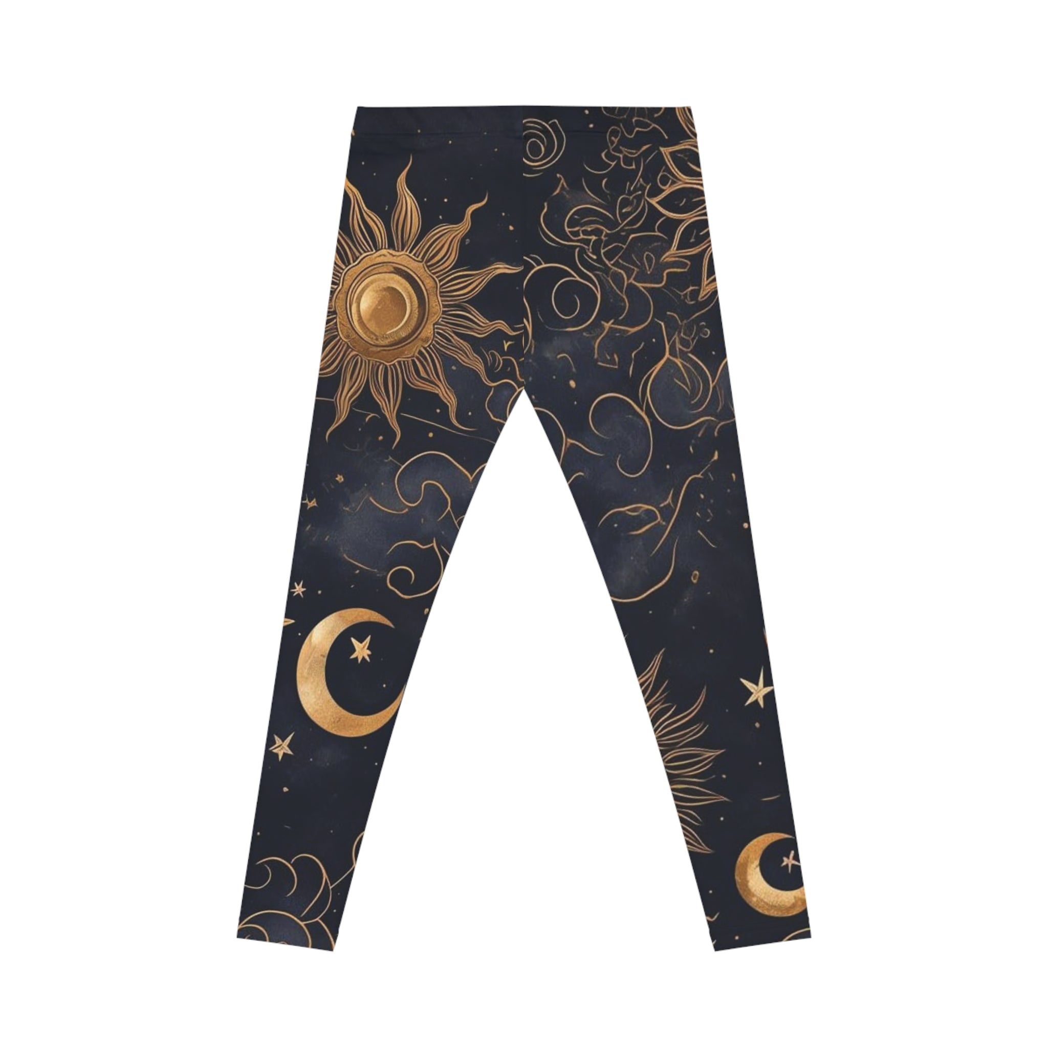 Celestial Print Women's Casual Leggings