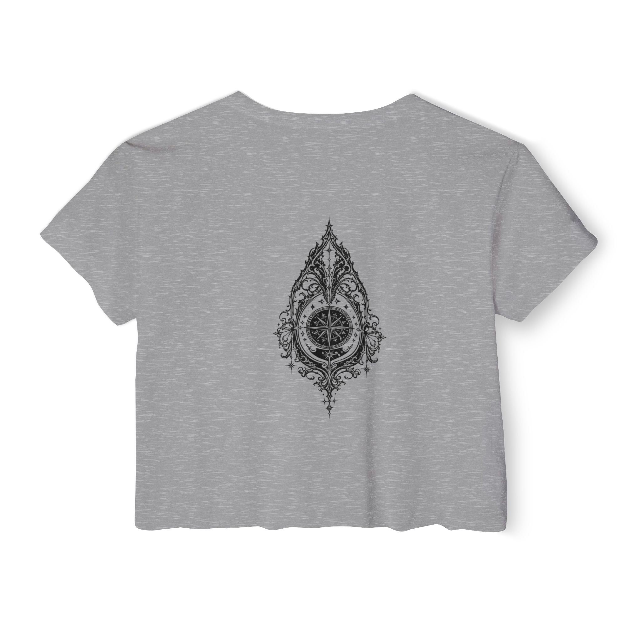 Corporate Dropout Crop Top — Gothic Festival Tee