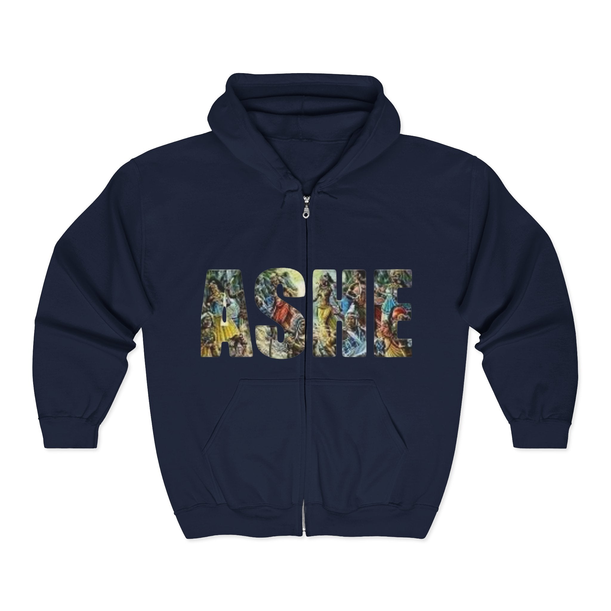 Ashe Graphic Zip Hoodie
