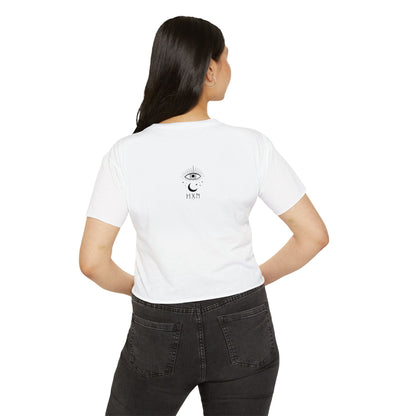 Corporate Dropout Crop Top — Gothic Festival Women's Crop Tee