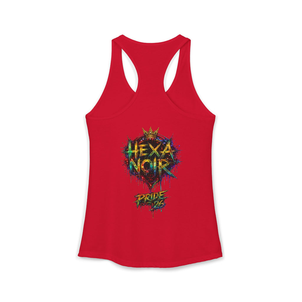Kiss More Doms Pride Razorback Tank | Hexa Noir Pride '26