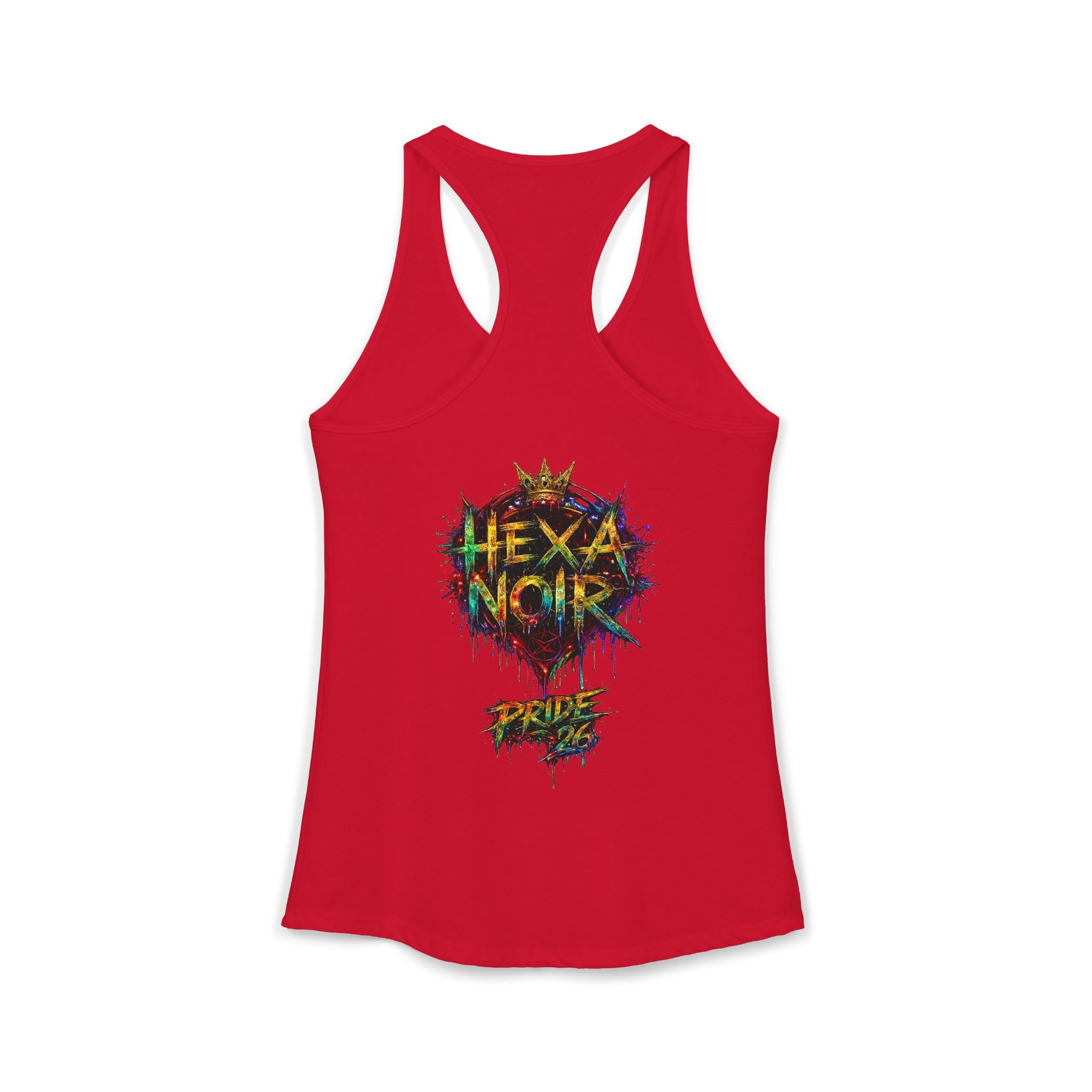 Kiss More Doms Pride Razorback Tank | Hexa Noir Pride '26