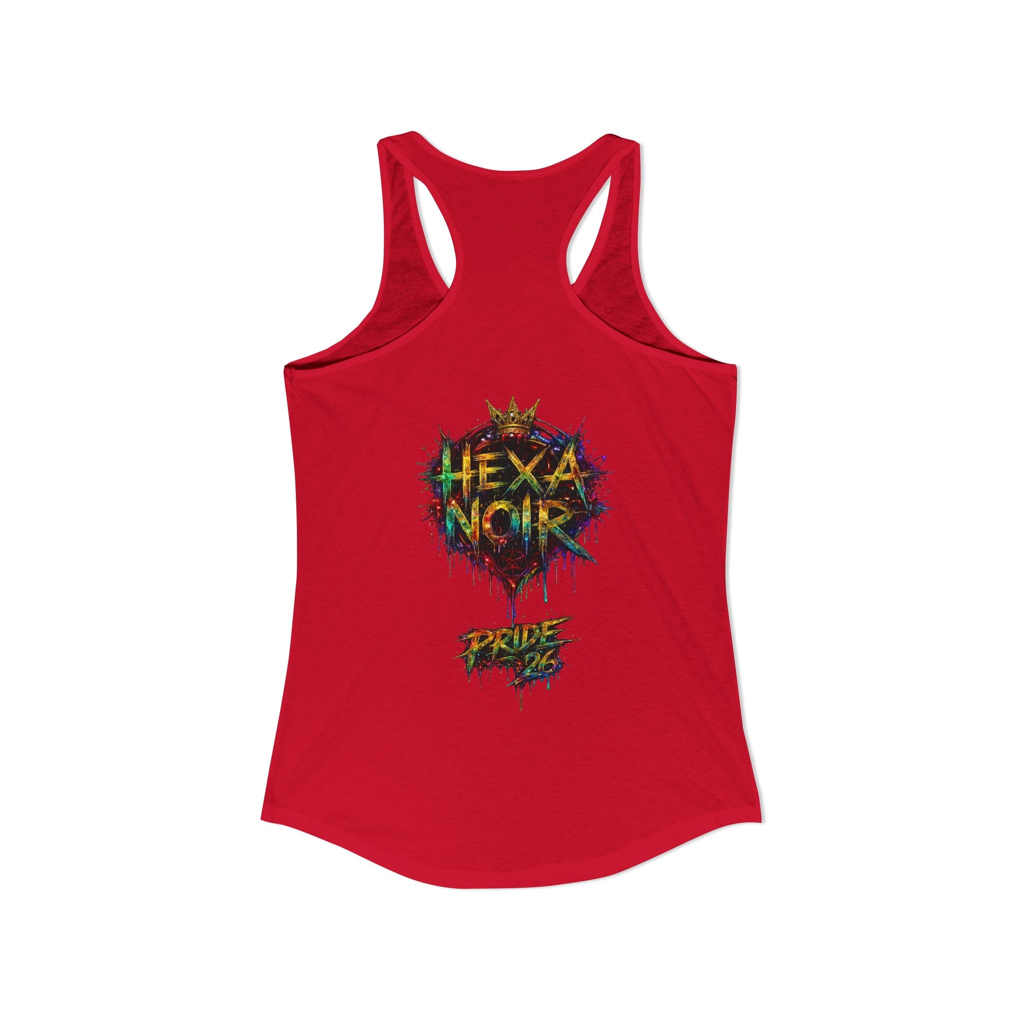 Kiss More Studs Racerback Tank  | Hexa Noir Pride '26