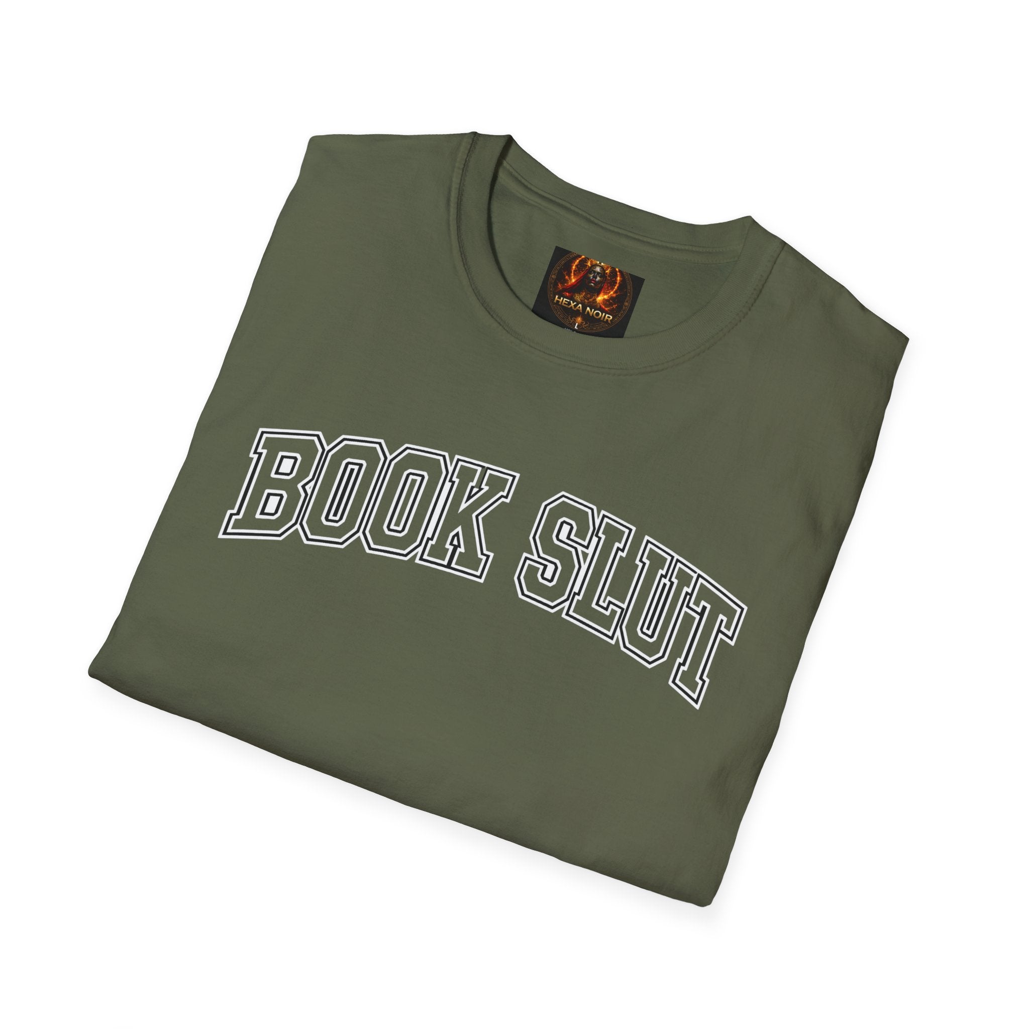 Book S-UT Hollow Lettering Tee