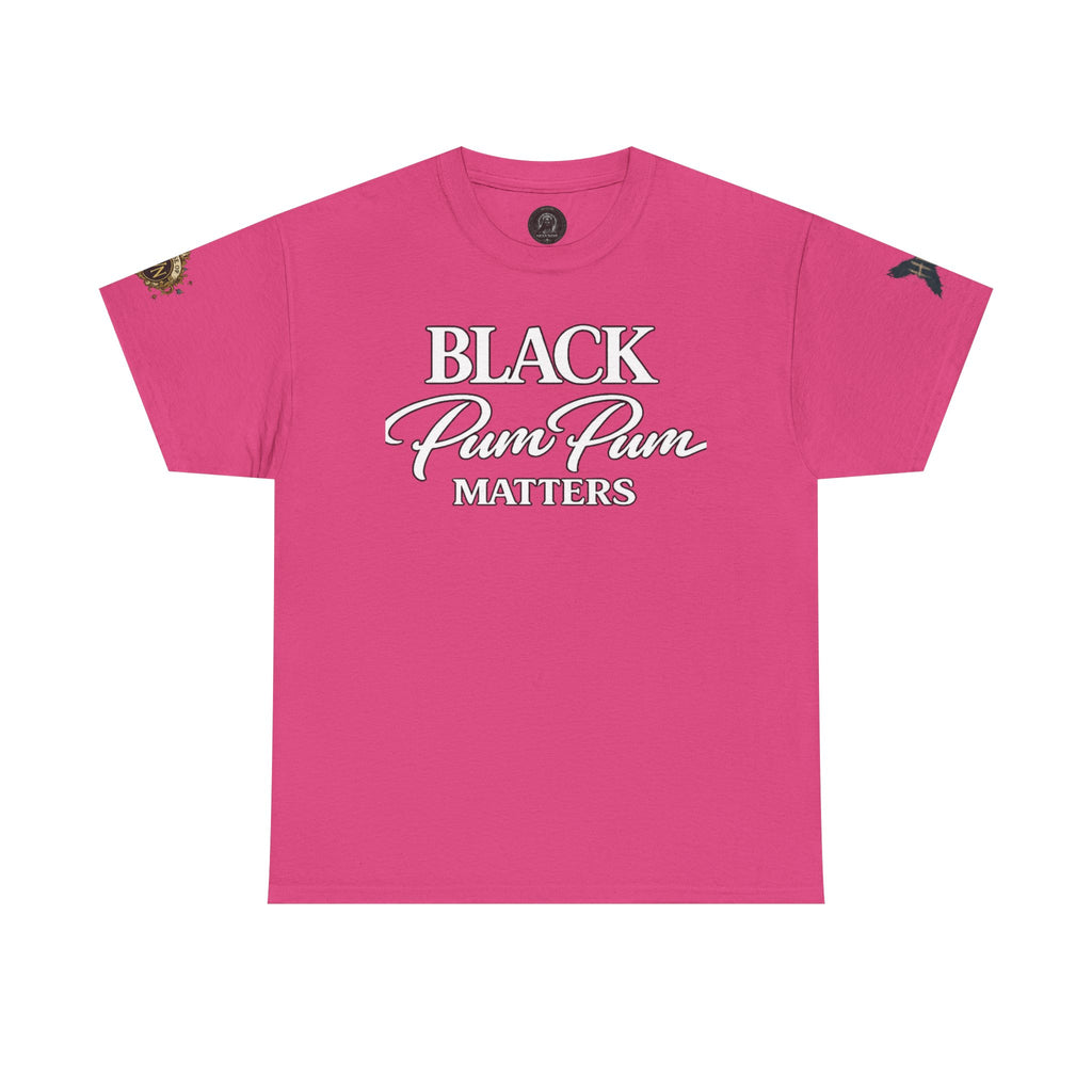 House of H/N Tee BLACK PUM PUM MATTERS