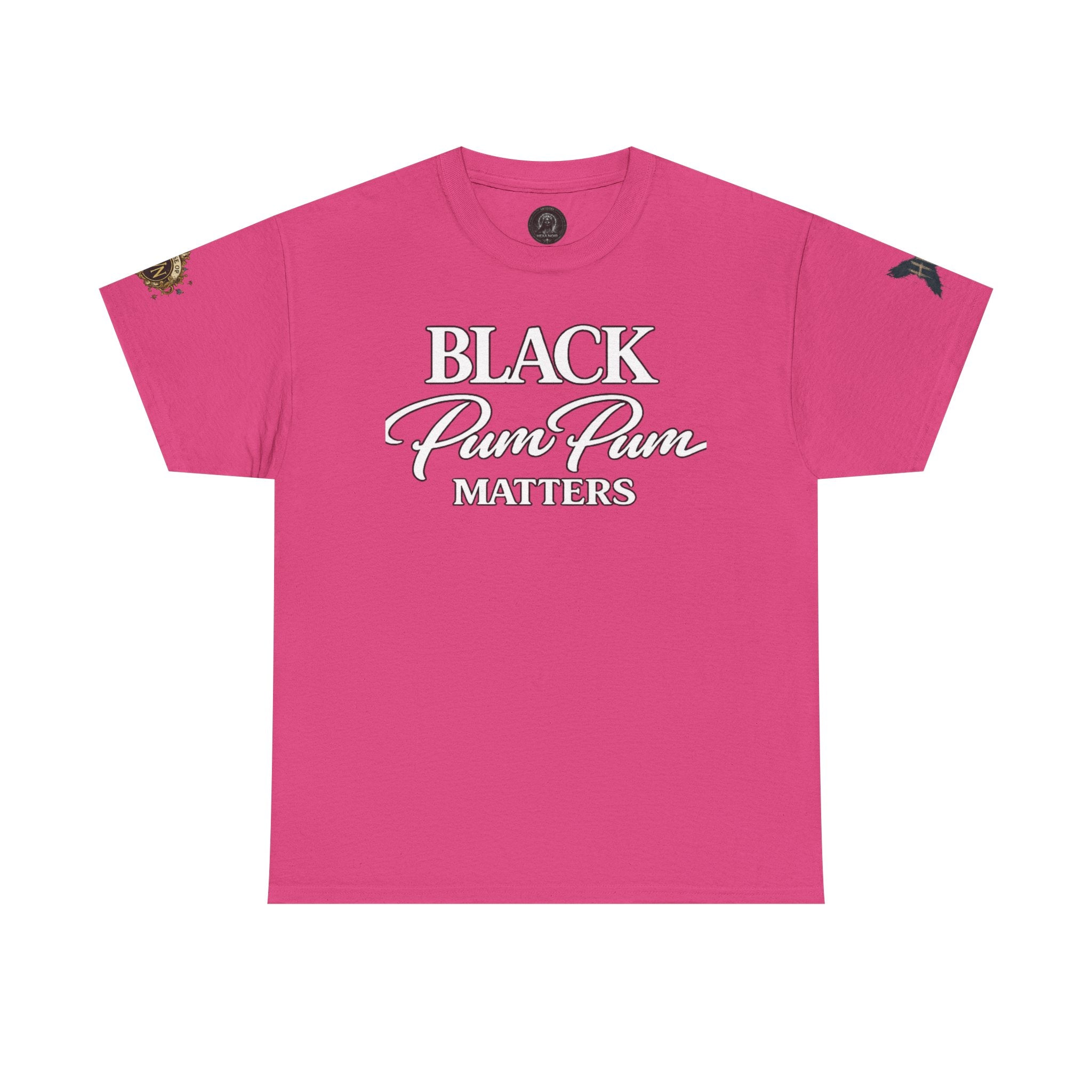 House of H/N Tee BLACK PUM PUM MATTERS
