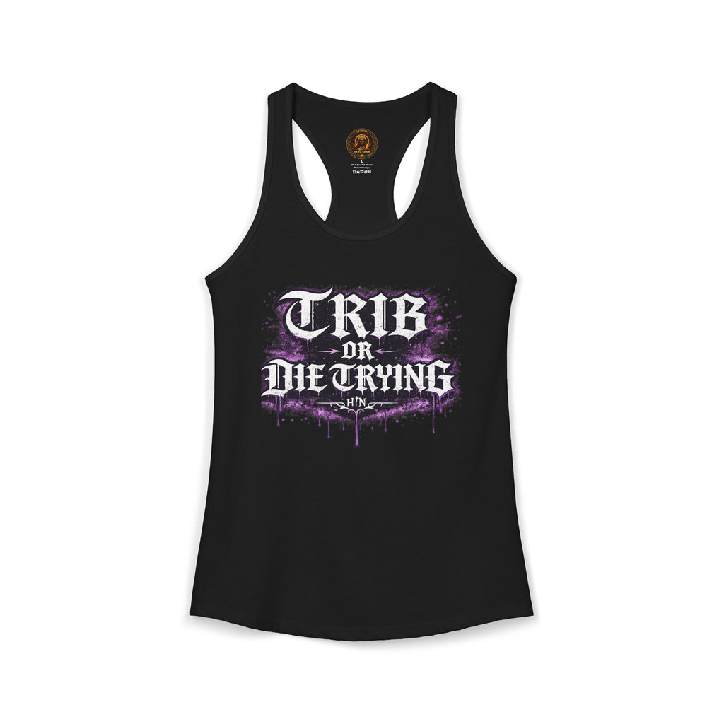 TRIB OR DIE TRYING | Queer Goth Pride Tank